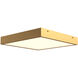 Alora Mood Sydney LED 11.13 inch Aged Gold Flush Mount Ceiling Light