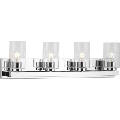 Goodwin 4 Light 29.25 inch Polished Chrome Vanity Light Wall Light