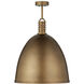 Cupola 1 Light 24 inch Antique Brass Pendant Ceiling Light