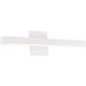 Vega LED 23 inch White Bath Vanity Light Wall Light
