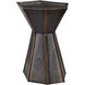 Merola 20.25 X 16.5 inch Bronze/Gold Accent Table