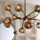 Merrick 12 Light 39 inch Vintage Brass Chandelier Ceiling Light