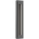 Twilight LED 34.4 inch Argento Grey with Medium Mesh Outdoor Sconce, Medium