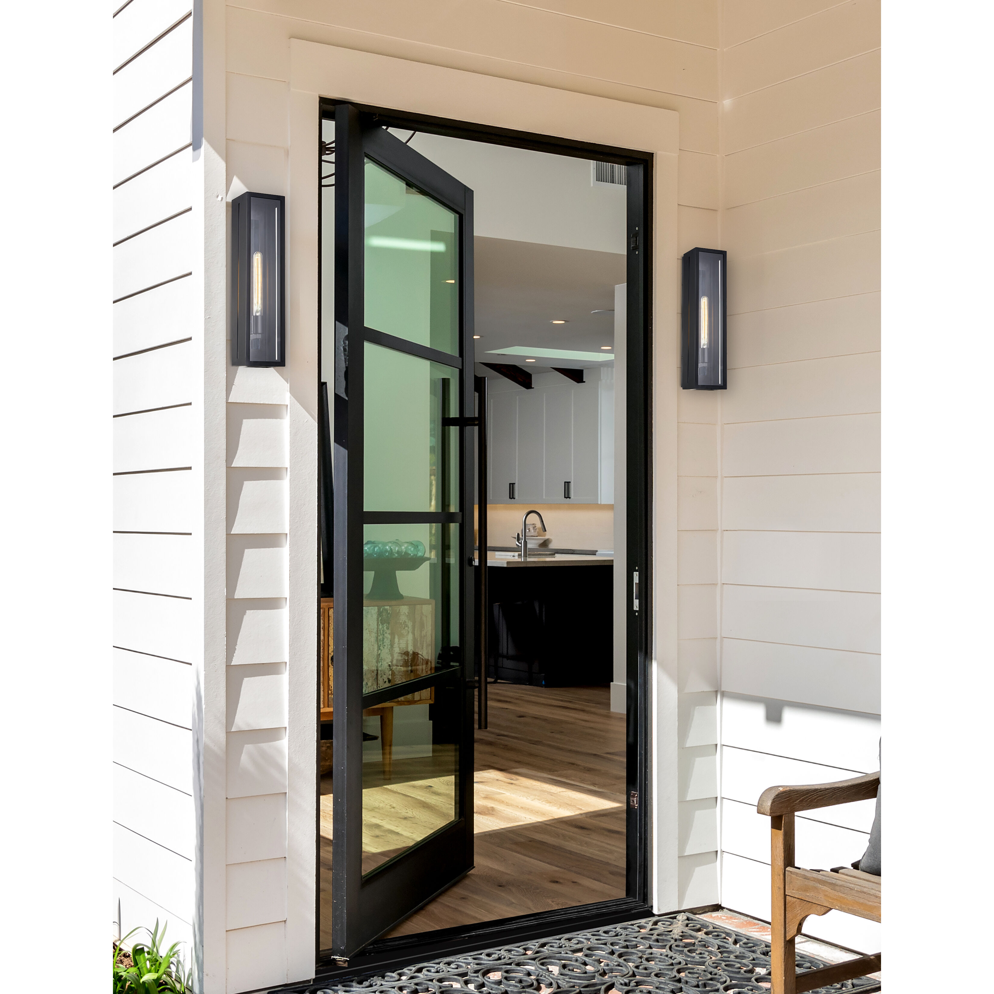 Fusion Collection Outdoor Wall Sconce, Briarwood Family