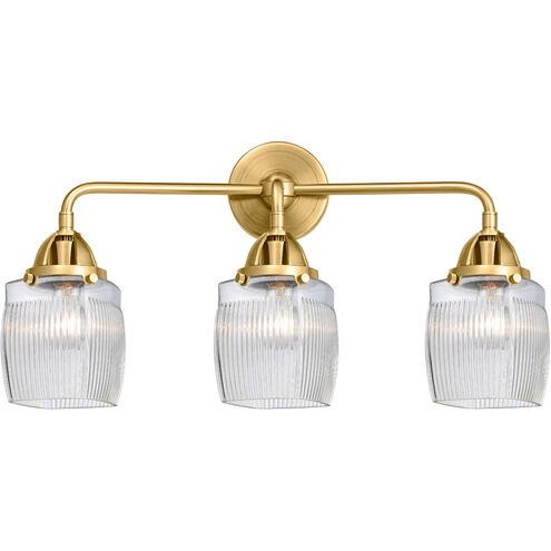 Nouveau 2 Colton LED 24 inch Satin Gold Bath Vanity Light Wall Light