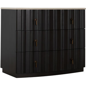 Sergio Marble / Sesame Black Chest