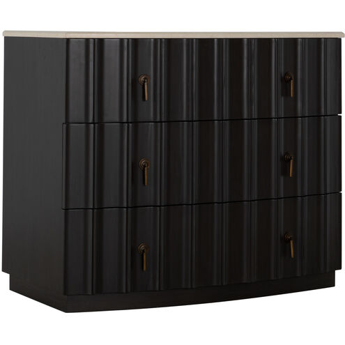 Sergio Marble / Sesame Black Chest
