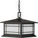 Oakcliff 1 Light 12.87 inch Antique Bronze Outdoor Hanging Lantern