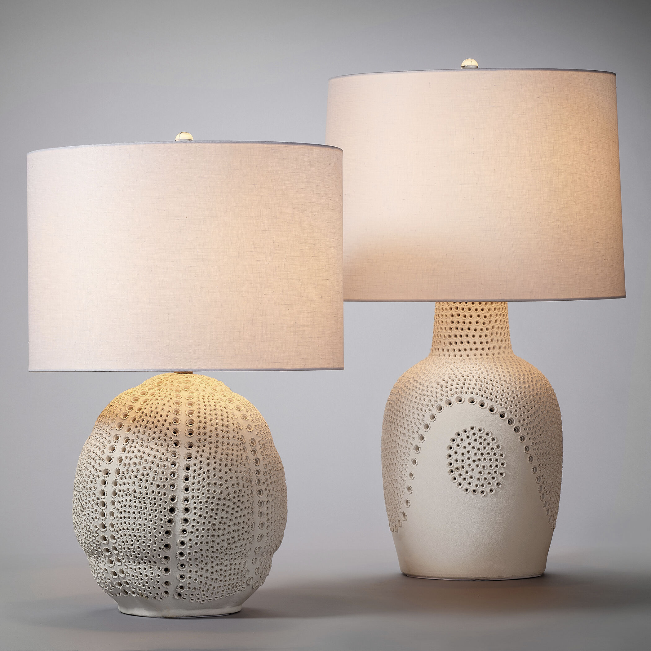 Lunar 25.5 inch 150.00 watt Matte White Porcelain Table Lamp Portable Light