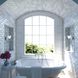 Bella LED 10 inch Brushed Nickel Bathroom Light Wall Light
