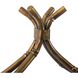 Moreau 60 X 28 inch Antique Gold Shelving, Large