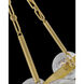 Coco 18 Light 44.25 inch Lacquered Brass Chandelier Ceiling Light