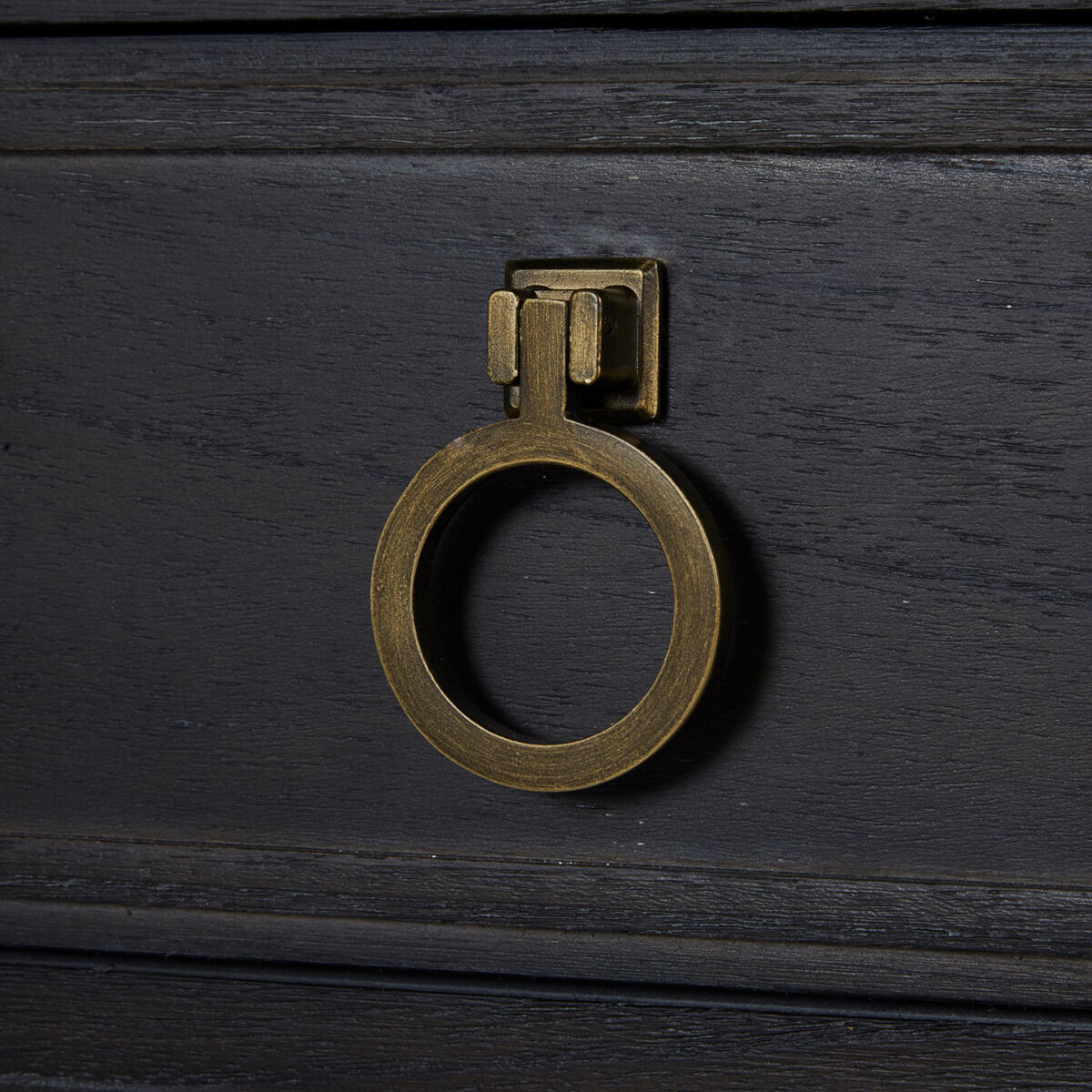 Arrington 76 X 21 inch Cerused Ash / Antique Brass Console Table