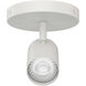 Pipe 1 Light 120 White Track Lighting Ceiling Light, WAC Limited