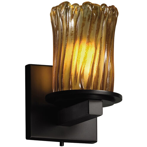 Veneto Luce LED 5 inch Polished Chrome Wall Sconce Wall Light in 700 Lm LED, White Frosted (Veneto Luce), Dakota