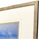 After the Rain I Green and Blue and Purple and Multi Framed Art