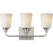 Hudson 3 Light 20.50 inch Bathroom Vanity Light
