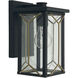 Hillside Manor 1 Light 10 inch Black Outdoor Wall Mount, Great Outdoors