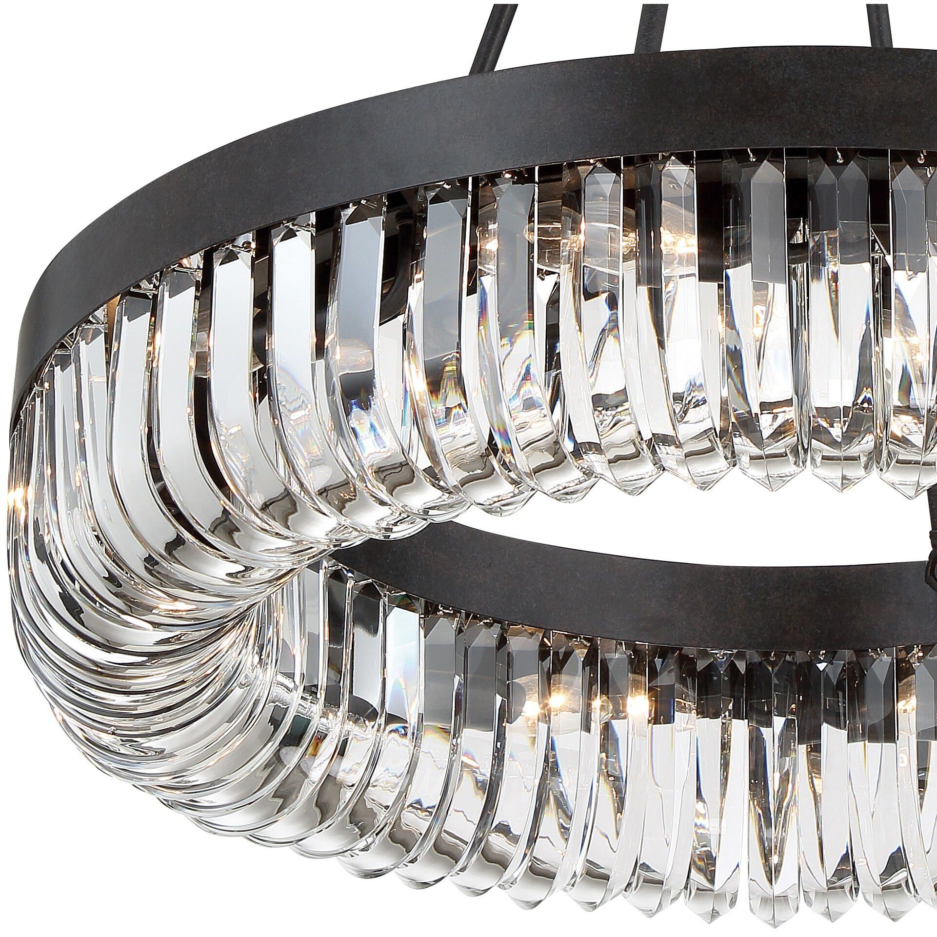 Alister 10 Light 28.25 inch Charcoal Bronze Chandelier Ceiling Light
