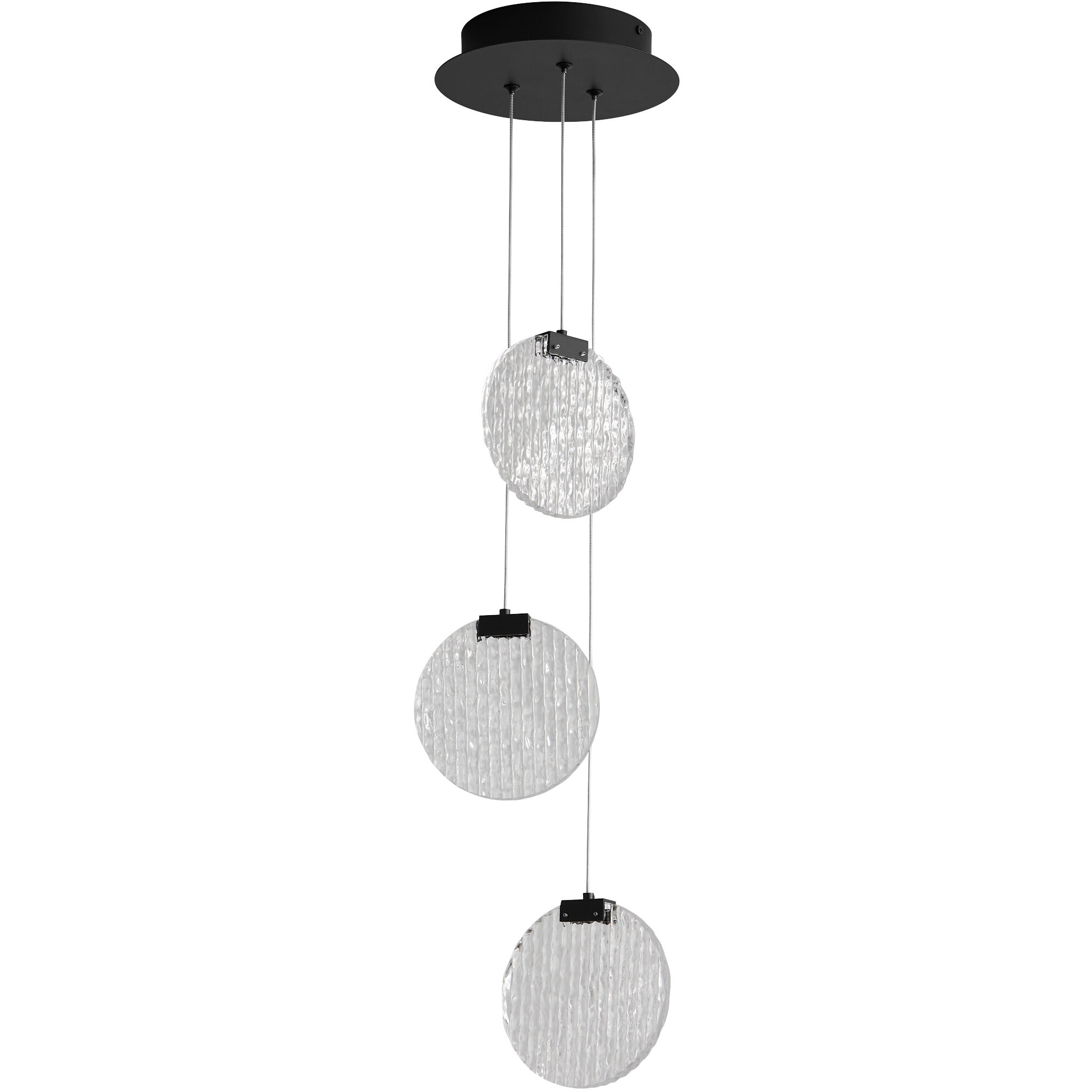 Axiom 3 Light 10 inch Black Pendant Ceiling Light