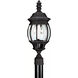 Wynfield 2 Light 23 inch Black Outdoor Post Lantern