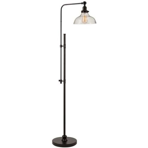 Bejamin 27.25 inch 100 watt Flat Black Floor Lamp Portable Light