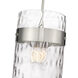 Fontaine 4 Light 13 inch Brushed Nickel Pendant Ceiling Light