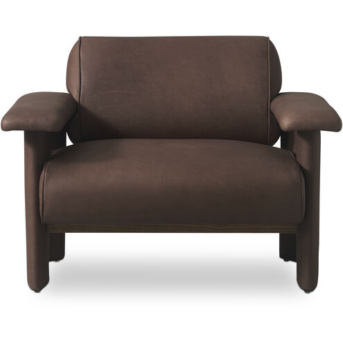 Marcello Brown Lounge Chair in Dark Brown