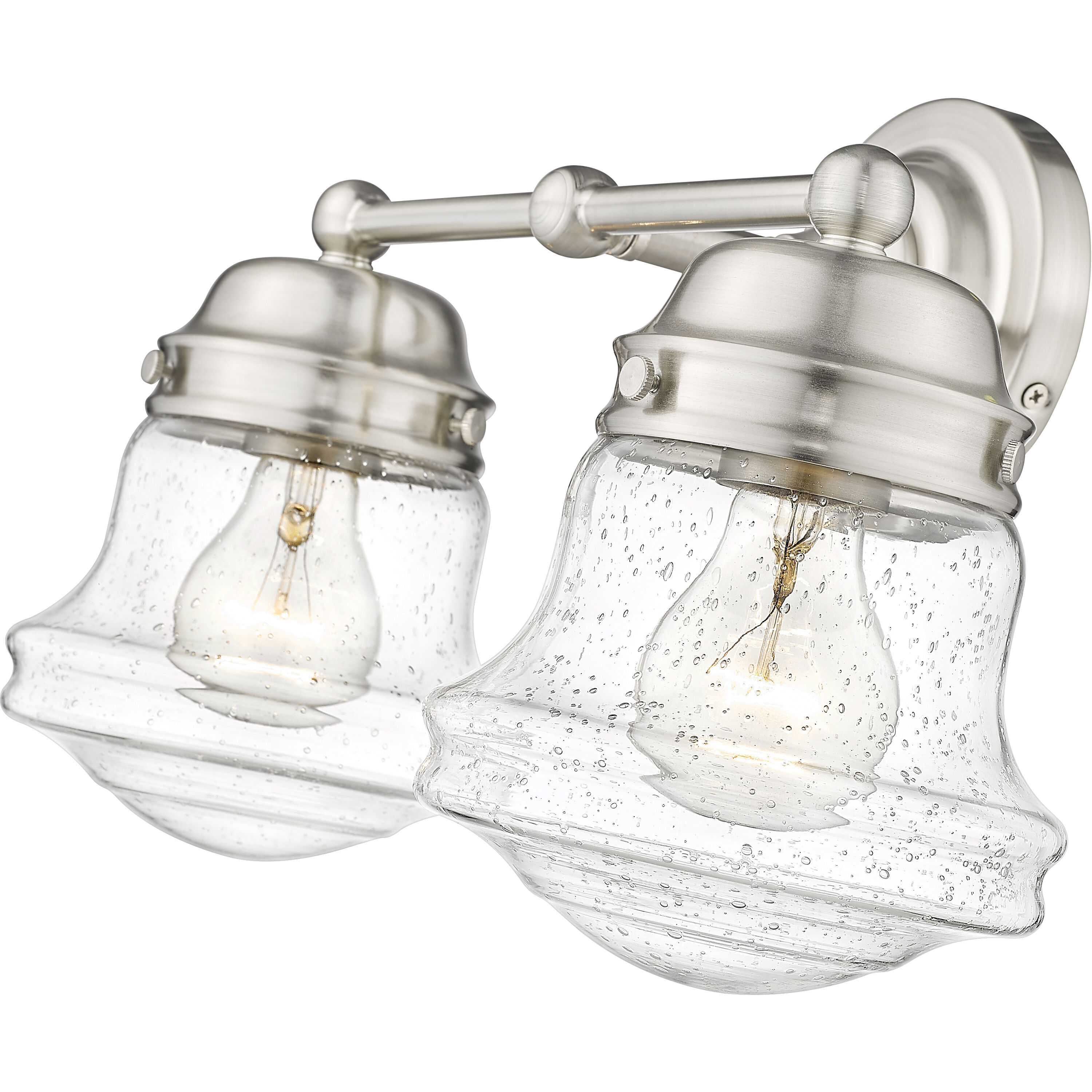 Vaughn 2 Light 15.5 inch Brushed Nickel Vanity Wall Light