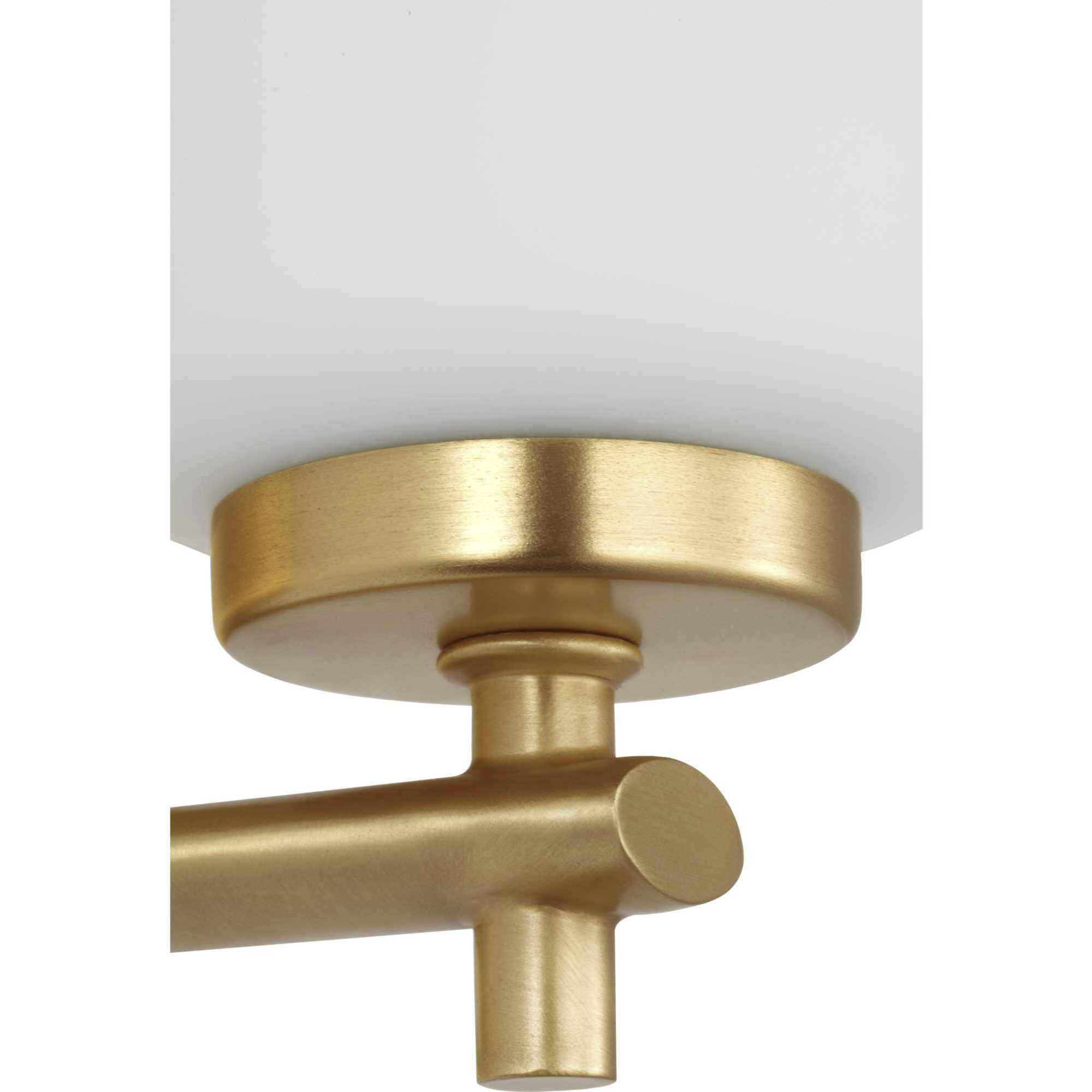 Adley 1 Light 4.5 inch Satin Brass Bath Vanity Light Wall Light