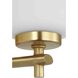 Adley 1 Light 4.5 inch Satin Brass Bath Vanity Light Wall Light