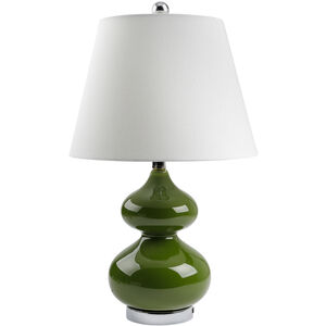 Olive 24 inch 150 watt Green Accent Table Lamp Portable Light