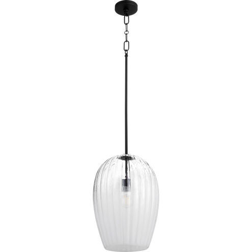 Southport 1 Light 12 inch Black Pendant Ceiling Light, Large
