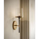 Lyndall 1 Light 6 inch Antique Brass/Oil Rubbed Bronze/Clear Wall Sconce Wall Light