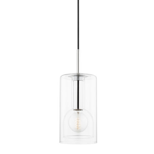 Belinda 1 Light 6 inch Polished Nickel Pendant Ceiling Light