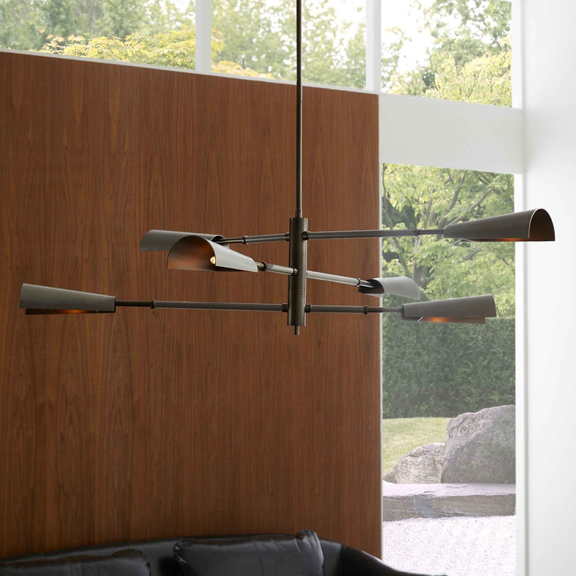 Estevan LED 5 inch English Bronze Chandelier Ceiling Light