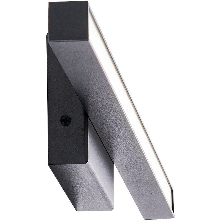 Parallax LED 24 inch Black Bath Vanity & Wall Light, dweLED