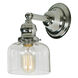Union Square 1 Light 5 inch Polished Nickel Wall Sconce Wall Light