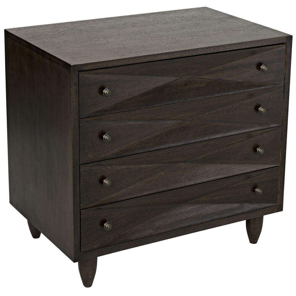 Diamond Ebony Walnut Chest