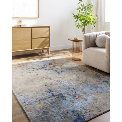 Lukla 168 X 120 inch Khaki / Silver / Prairie Dust / Sage Handmade Rug in 10 x 14