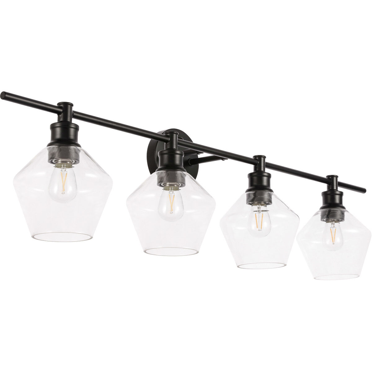 Rochester 4 Light 38 inch Black Wall sconce Wall Light