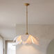 Elsie 6 Light 30 inch Warm Brass Pendant Ceiling Light
