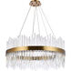 Dallas 18 Light 32 inch Gold Chandelier Ceiling Light 