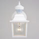 Bedford Textured White Outdoor Motion Sensor