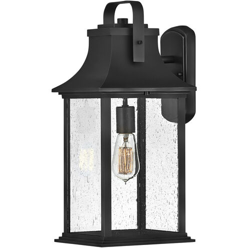 Grant LED 19 inch Textured Black Outdoor Wall Mount Lantern