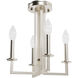 Bearden 4 Light 13 inch Brushed Nickel Chandelier Ceiling Light