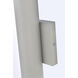 Raine 17 inch Silver Outdoor Wall Light