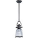 Hi-Bay LED 9 inch Bronze Single Pendant Ceiling Light