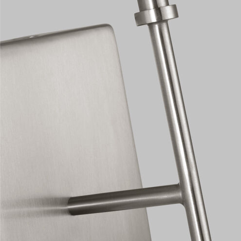 Foxdale 1 Light 5 inch Brushed Nickel Bath Vanity Wall Light in Brushed Nickel Silver