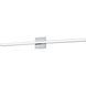 Alexander LED 35.5 inch Polished Chrome Linear Vanity Wall Light, Color Changing